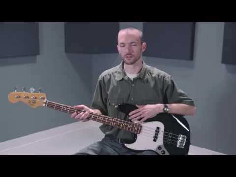 Fender Standard Left Handed Jazz Bass Guitar with Rosewood Fretboard