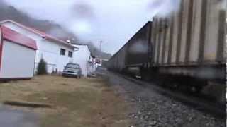 preview picture of video 'NS 29 SB through Oliver Springs Tn.'
