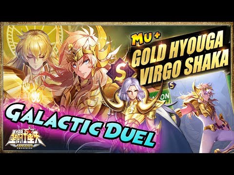 GOLD HYOGA + MU + MAYURA di GALACTIC DUEL - Saint Seiya Awakening