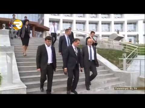 Gence Başkonsolosu Orhan Işık'ın Agsaray Deluxe Hotel GM'si Hakkı Kahveci ' yi ziyareti