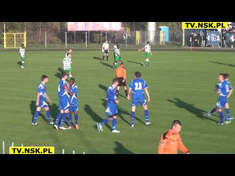 tv.nsk.pl 2012-10-20 II liga MKS Świt Nowy Dwór Maz. - Wisła Płock 0-1 (0-1) bramka HD