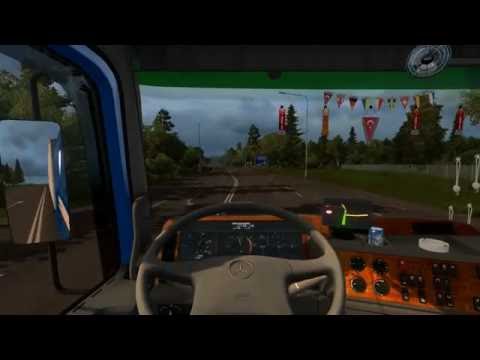 Euro Truck Simulator 2 / Mercedes MP I 1846 / Trelleborg to Vaxjö