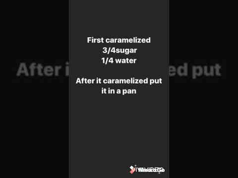 How to make custard cake