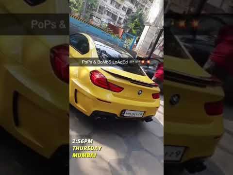 BMW 6 SERIES WITH WIDE BODY KIT MAKING SOME LOUD NOISE!!
