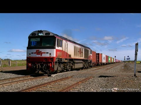 7922v SCT/SBR Container Train - PoathTV Australian Railways