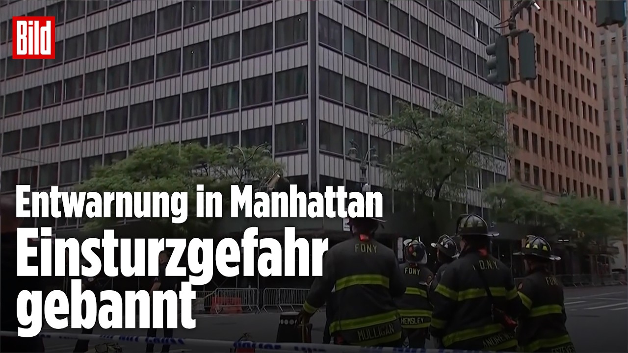 NEW YORK: So wurde die Gefahr im Hochhaus gebannt!