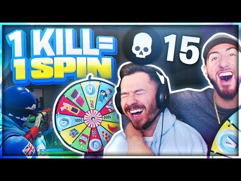 1 KILL = 1 SPIN! The Wheel Of Fortnite With ItsYeBoi! Video