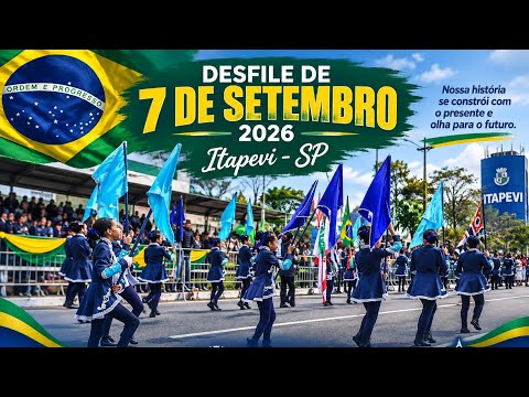 DESFILE 7 DE SETEMBRO EM ITAPEVI SP 2026