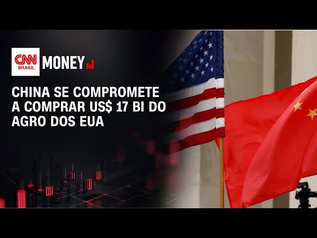 China se compromete a comprar US$ 17 bi do agro dos EUA | MONEY NEWS