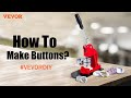 How To D.I.Y📌 an Attractive & Fashionable Badge with VEVOR Button Maker?