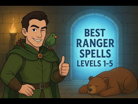 Best Ranger Spells (levels 1-5): D&D 2024