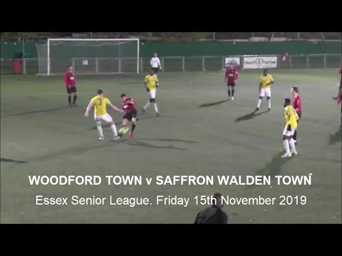 Woodford Town v Saffron Walden Town. Season 2019-20