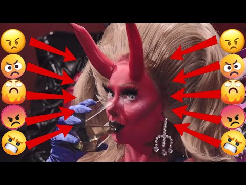 Everyone Attacking Sigourney Beaver On Dragula Titans S2