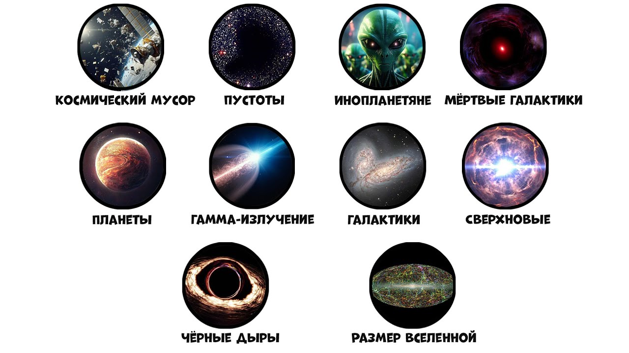 Все самые ужасающие объекты во Вселенной за 9 минут