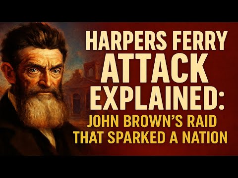 Harpers Ferry Attack Explained: John Brown’s Raid That Sparked a Nation | 3-Minute History Spotlight