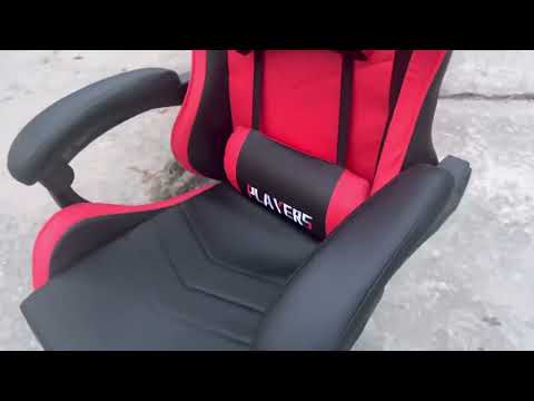 Ghế Gaming Players Có Gác Chân ( Pink – White ) - GM6