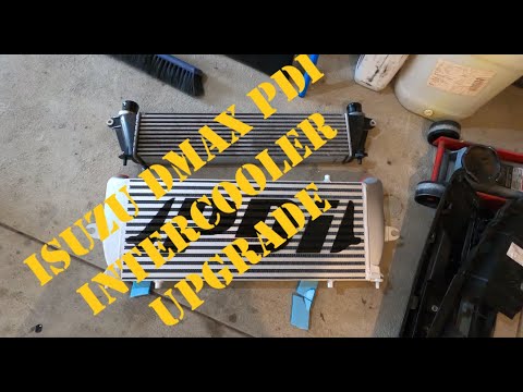 ISUZU D MAX Front Mount Inter cooler UPGRADE