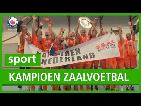 REPO: Vrouwen Drachtster Boys Nederlands kampioen zaalvoetbal