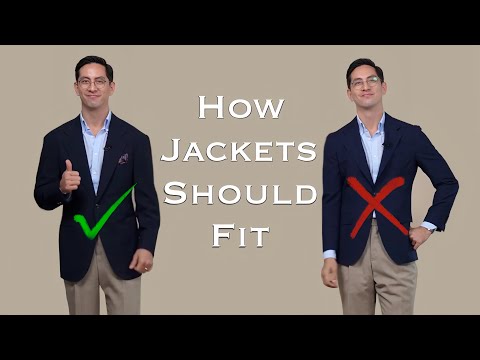 Jacket Fit - Myth Busting Slim Fit + 6 Point fit Check