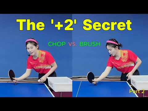 The '+2' SECRETS to a Killer Chopping Hook Serve (3+2 Method, Part 2)