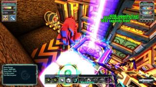 Fortresscraft: Evolved! - Mid-Frozen Factory - Base tour