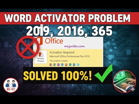 Microsoft Office free activation 2019/2016/365 Activation Problem solve (100% Working Solution)