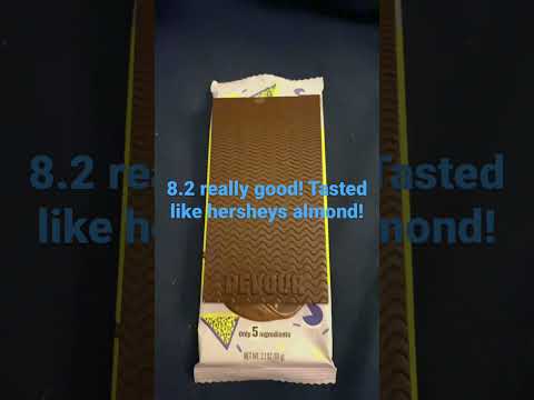 Mrbeast almond chocolate bar review!#shortsvideo #shorts #chocolate #almond