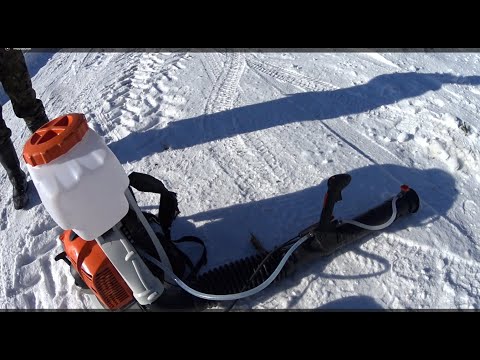 Metsolan Metsäkoulu 261 - Boorilannoitus Stihl SR450, miten se tehdään ja mitä maksaa?