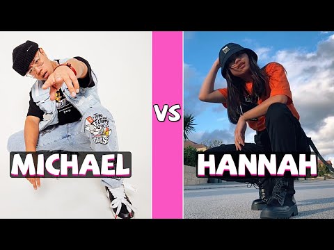 Michael Le Vs Hannah TikTok Dance Battle