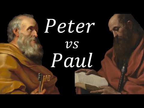 The Apostle Paul vs James & Peter