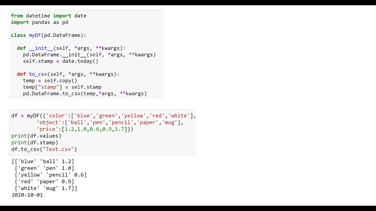Leveraging Inheritance in Pandas | Learning OOP using Python 🐍📊