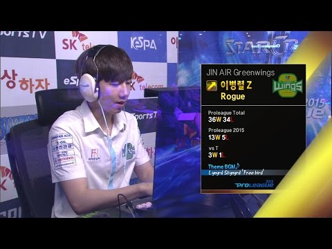 [SPL2015] Rogue(Jin Air)vs INnoVation(SKT) Set2 Terraform  -EsportsTV, Starcraft 2