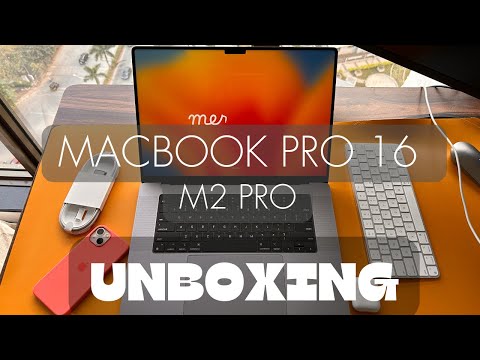 Macbook Pro 16 M2 Pro Unboxing