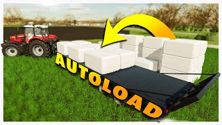 AUTOLOAD // Pallets and Bales Are a Breeze // Farming Simulator 2022 Gameplay