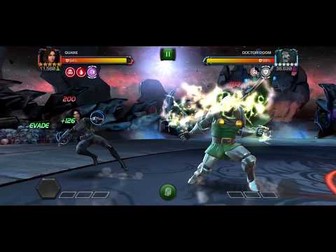 Quake one shot Dr Doom Uncollected Boss (Marvel Contest of Champions)
