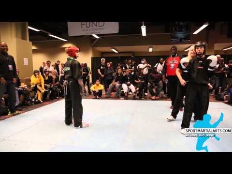 Tressa Young vs Gina Thornton - Womens Sparring - AKA Warrior Cup 2015
