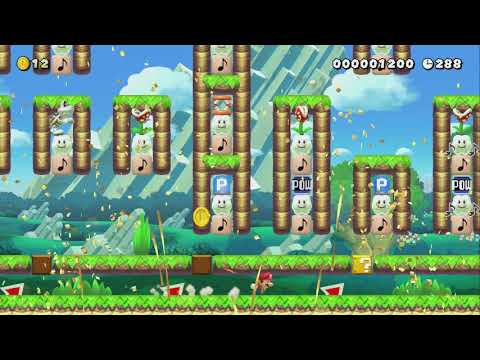 [星のカービィ] 激突!グルメレース リズムゲームつき! by あっきくん - Super Mario Maker 2 - No Commentary 1bt