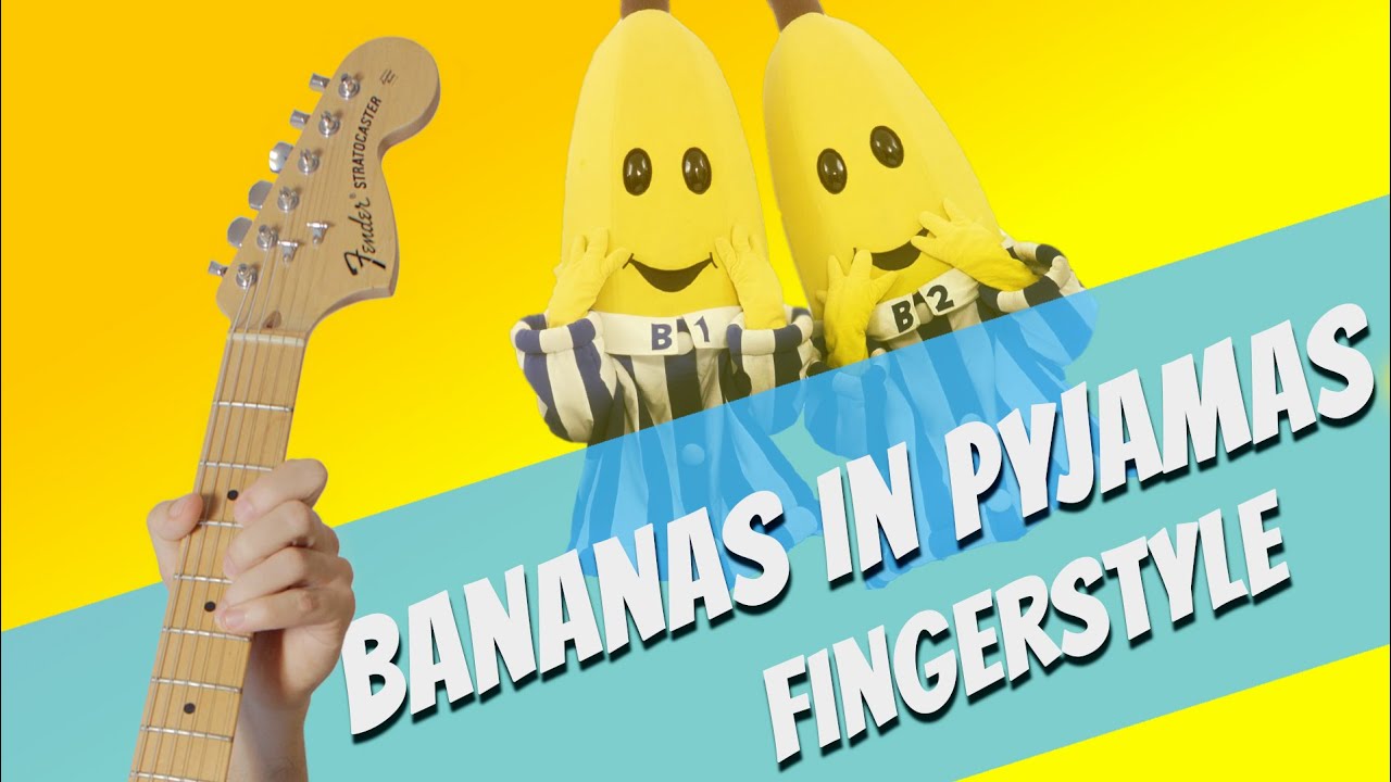 Bananas in Pyjamas - Electric Fingerstyle Solo Guitar Arrangement