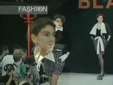 "Alistair Blair" Autumn Winter 1988 1989 Paris pret a porter women by Canale Moda