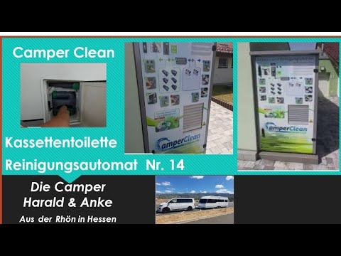 🇩🇪14 Camper Clean Kassettentoilette Reinigungsautomat (18.06.2022)