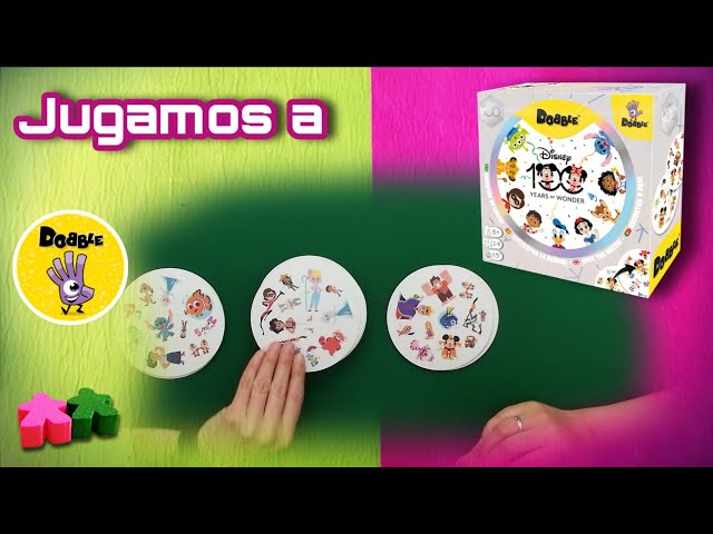 Vídeo relacionado con Asmodee Dobble Disney Edition, Juego de Cartas de Acción y Reflejos para Adultos y Niños, A Partir de 6 Años, De 2 a 8 Jugadores, 15 Minutos por Partida, Multilenguaje (Incluye Español)
