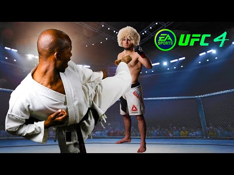 UFC4 Khabib vs Karate Ninja EA Sports UFC 4 - Epic Fighting