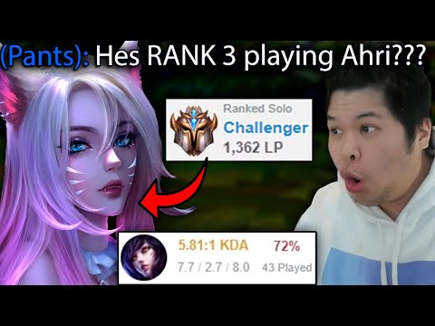 Meet The #1 Ahri with a 72% WINRATE taking over CHALLENGER SOLO QUEUE (1362 LP & Rank 3)