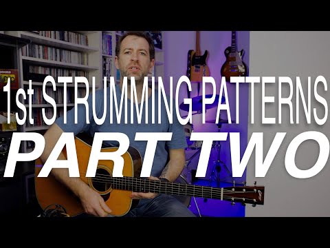 First Strumming Patterns Part 2 - 2 Minute Guitar Lessons