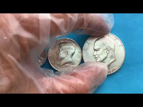 Valuable USA silver coins 1776-1976 S  (3pcs)
