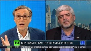 Thom vs Joe Messina - Is GOP Health Plan Socialism For the Rich?