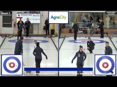 Tom Worth vs. Cole Adams - Draw 4 - Curling Alberta Mixed Provincial Championship