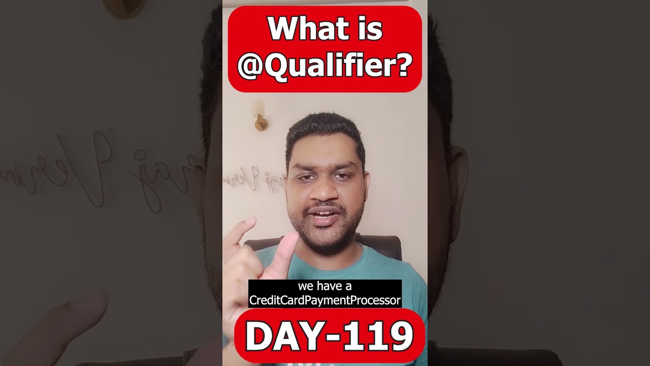 What is @Qualifier annotation? #java #interview #interviewtips #springboot