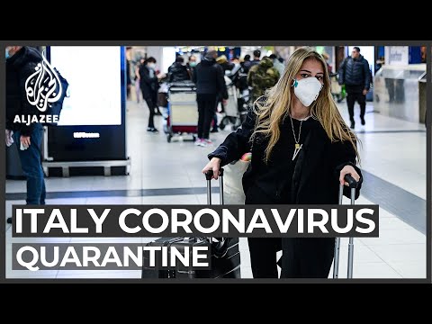 意大利冠狀病毒：1600萬人被強制隔離 (Coronavirus in Italy: 16 million people under forced quarantine)