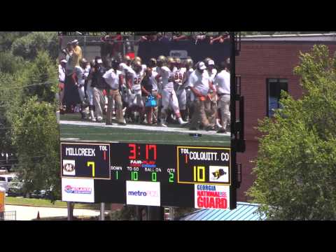 High School Football Pigskin Show--Colquitt vs Mill Creek